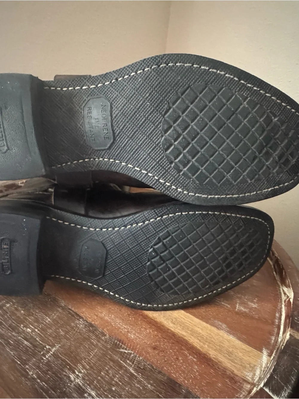 Frye durable leather